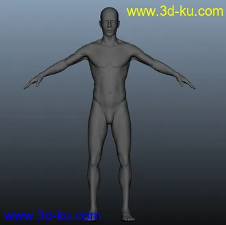 3D打印模型男人的图片