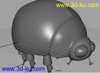 3D打印模型瓢虫的图片