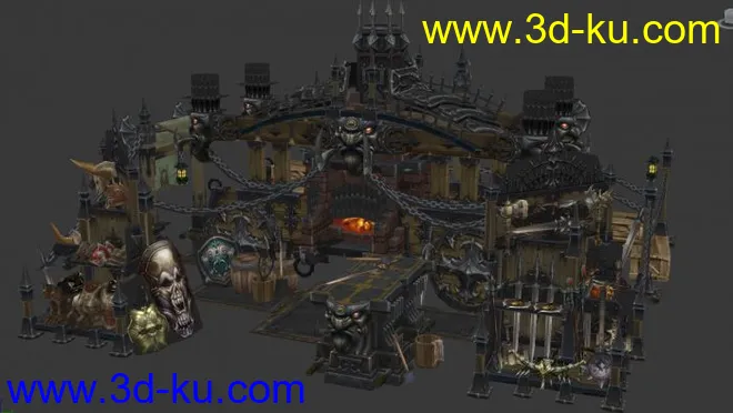 暗黑破坏神3顶级铁匠铺模型的图片3