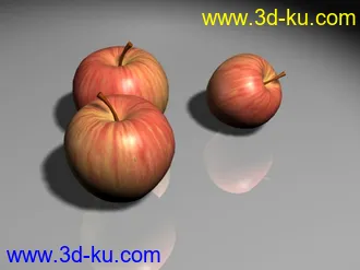 3D打印模型红苹果的图片