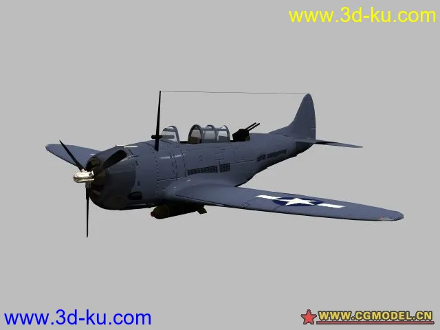 无畏俯冲轰炸机模型的图片1
