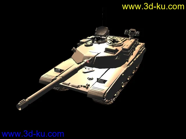 坦克 第一个玛雅作业模型的图片1