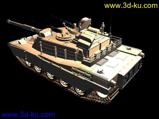 坦克 第一个玛雅作业模型的图片2
