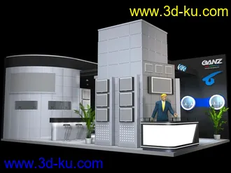 3D打印模型224个展厅场景的图片