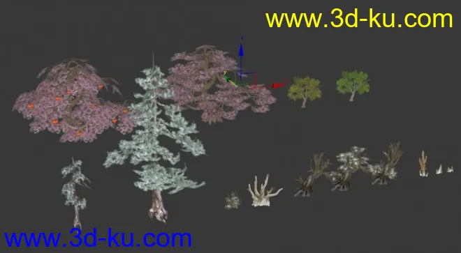 剑灵树木植被模型的图片1