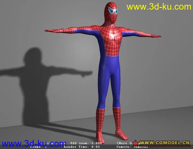 蜘蛛侠（绝对原创）模型的图片1