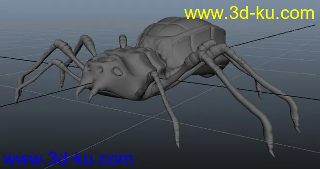 蜘蛛 免费下载模型的图片4