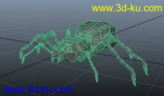 3D打印模型蜘蛛 免费下载的图片