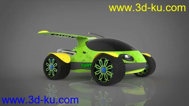 概念车，神龟汽车模型的图片2