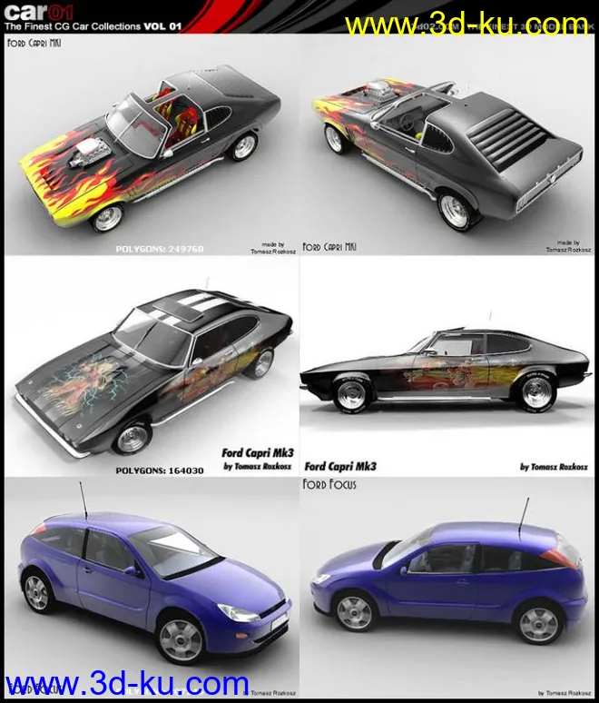 2014汽车60辆最新汽车模型精模的图片10