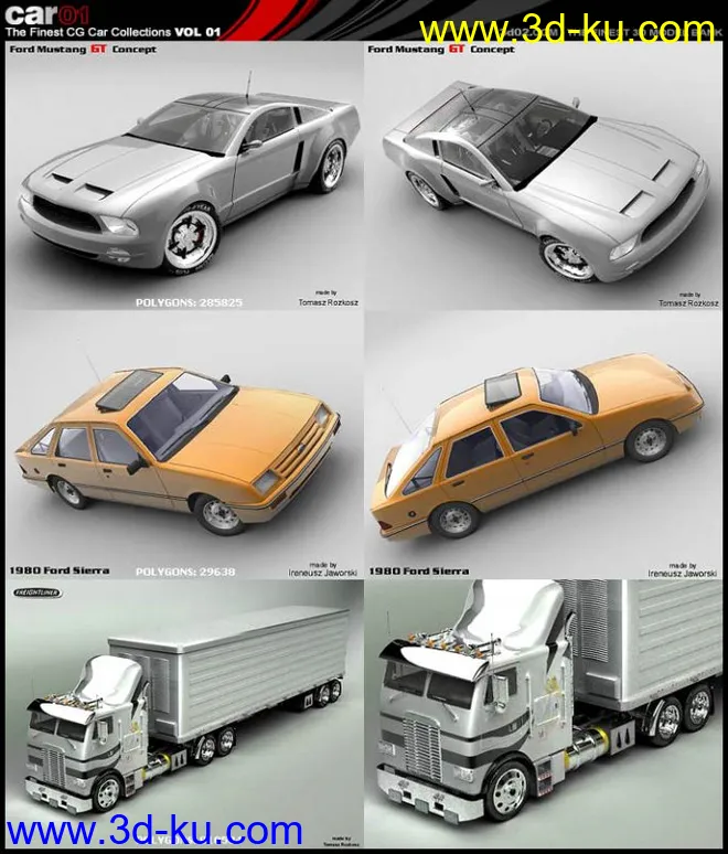 2014汽车60辆最新汽车模型精模的图片11
