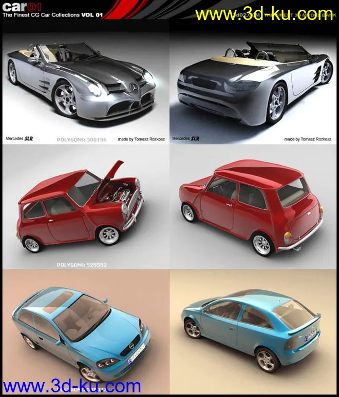 2014汽车60辆最新汽车模型精模的图片17