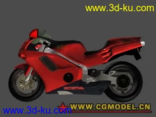 摩托车3d模型HONDA_MR的图片2