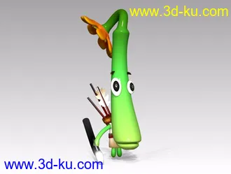 3D打印模型丝瓜弓箭兵的图片