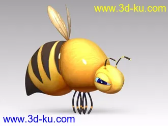 3D打印模型小蜜蜂的图片