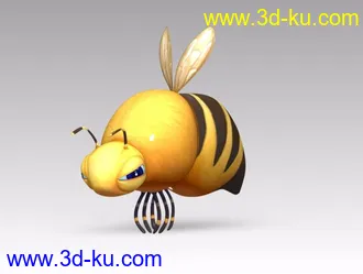 3D打印模型小蜜蜂的图片