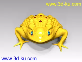 3D打印模型金蟾的图片