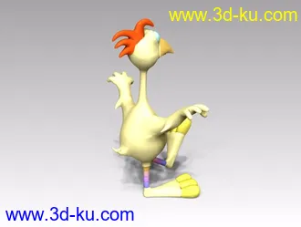 3D打印模型小公鸡的图片