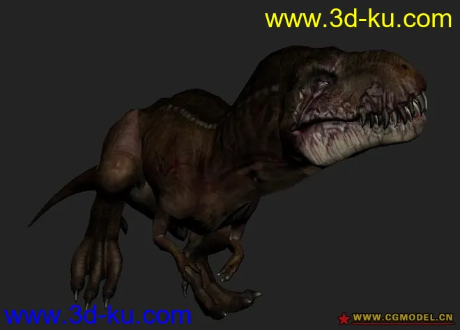 (申精)CGMODEL首发：恐龙猎人@恐龙1模型的图片2