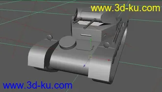 3D打印模型坦克的图片