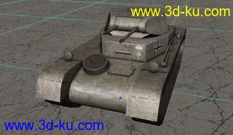 3D打印模型坦克的图片