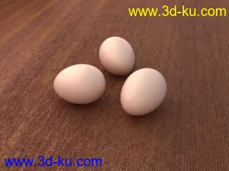 3D打印模型鸡蛋的图片