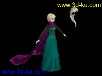 3D打印模型冰雪女王------请勿用于商业用途的图片