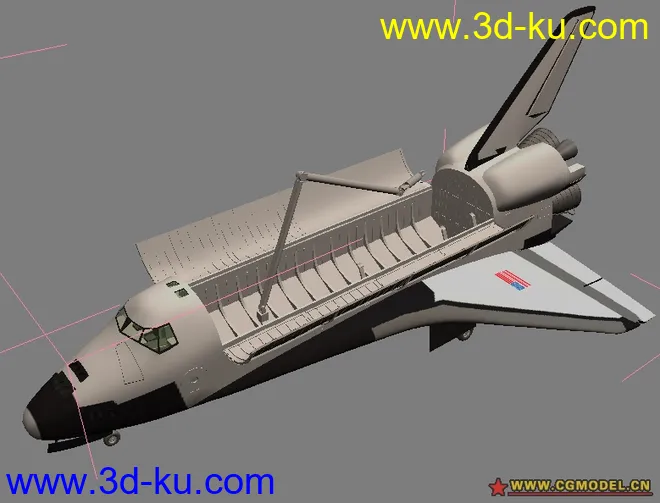 新航天飞机 模型下载  可做动画的图片3
