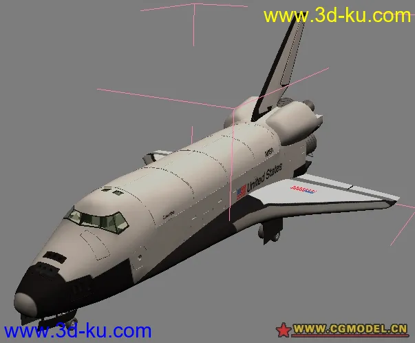 新航天飞机 模型下载  可做动画的图片7