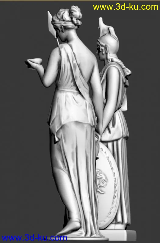 3D雅典娜模型下载的图片5