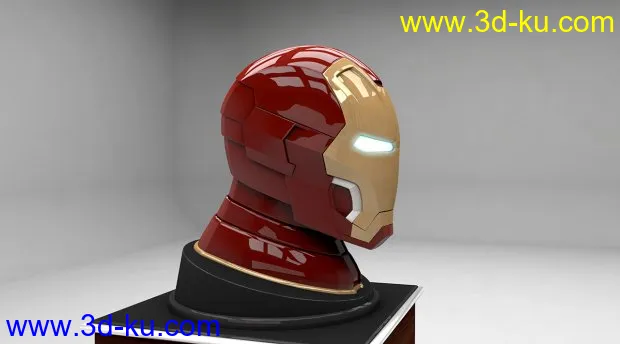 钢铁侠MK42头盔——超精细模型的图片4