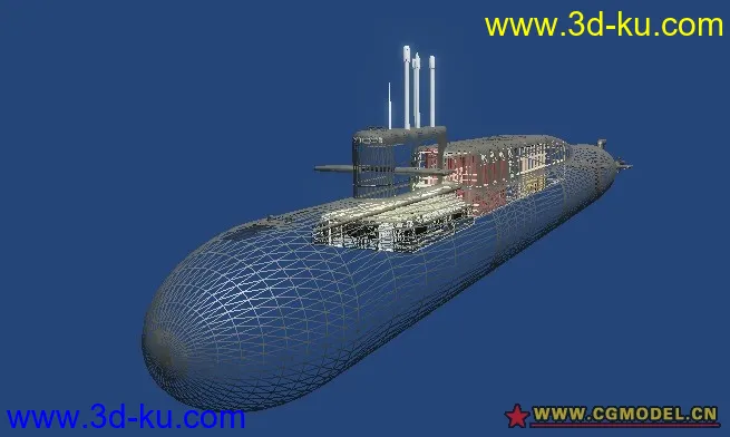 发个潜艇赚点钱养家模型的图片3