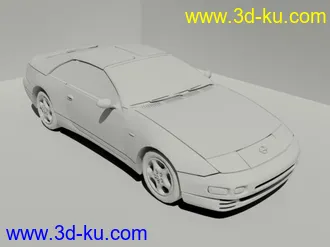 3D打印模型曾经的经典nissan 300zx的图片