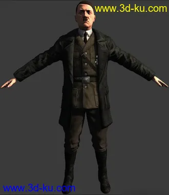 3D打印模型Adolf Hitler  阿道夫希特勒的图片