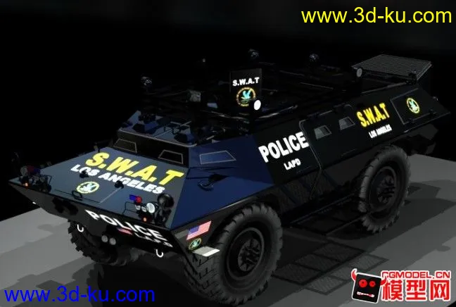 SWAT防暴车模型的图片1