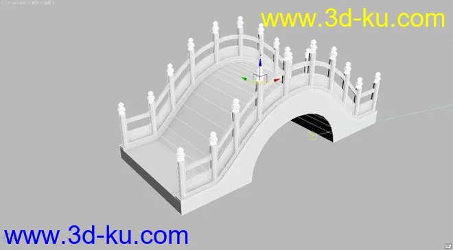 精制石拱桥模型的图片2