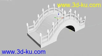 3D打印模型精制石拱桥的图片