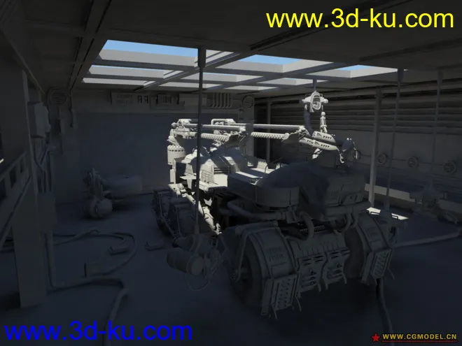 原创装甲车精模模型的图片1