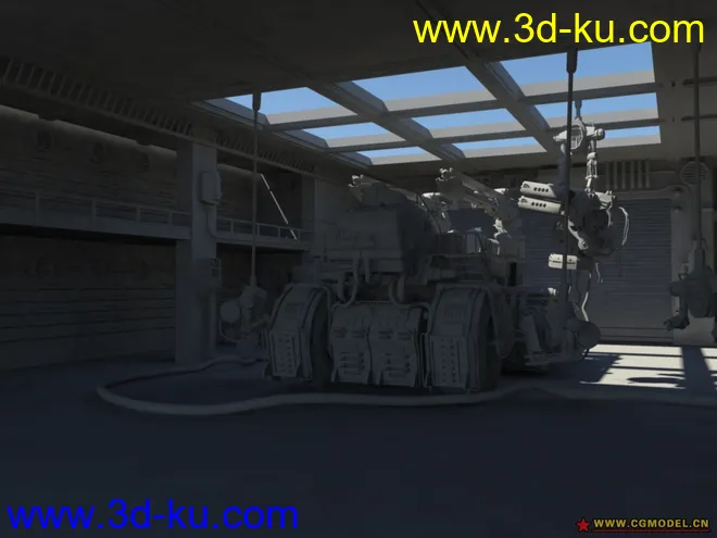 原创装甲车精模模型的图片3