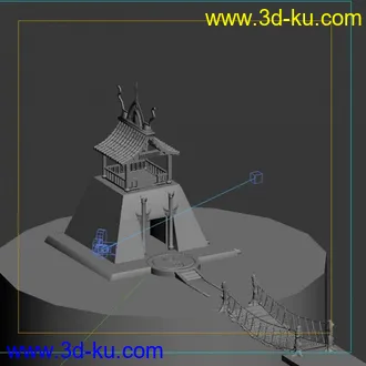 3D打印模型一个高模场景~的图片