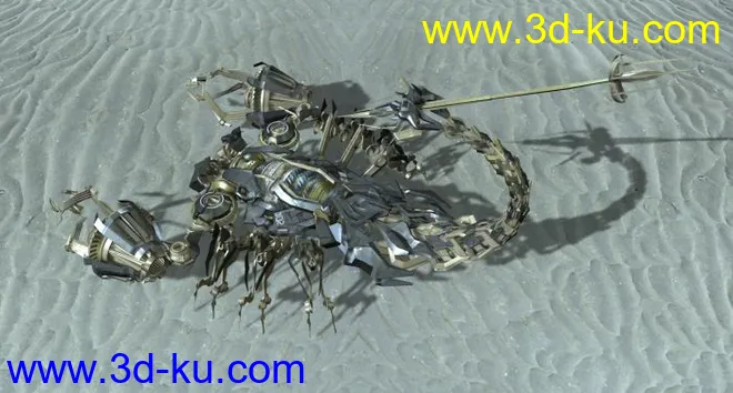 变形金刚撒克蝎-- Skorponok模型的图片1