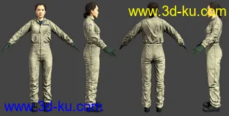 3D打印模型us_jumpsuit_female from Battlefield 4的图片