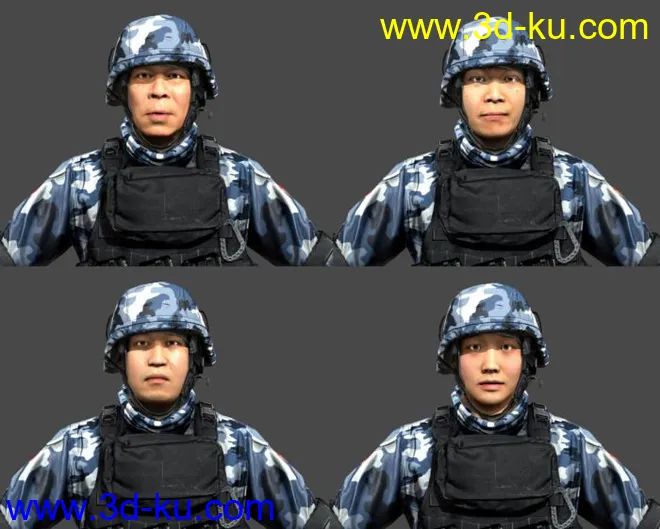 PLA 解放军  sp_chinese from Battlefield 4模型的图片3