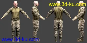 3D打印模型Combat uniform from Battlefield 4的图片