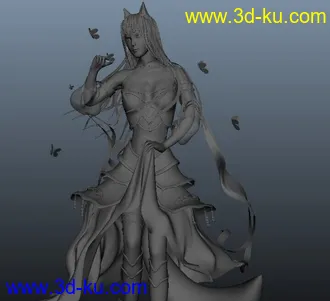 3D打印模型小狐仙的图片