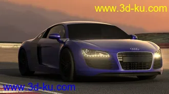 3D打印模型Audi R8的图片