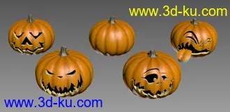 3D打印模型Pumpkins Halloween的图片