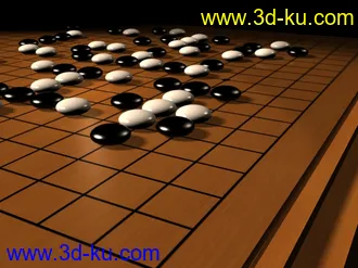 3D打印模型不错的围棋，希望大家喜欢的图片