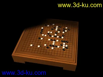 3D打印模型不错的围棋，希望大家喜欢的图片