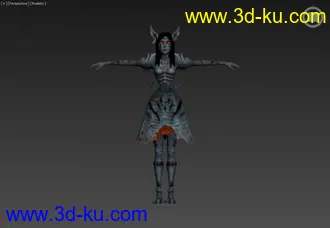 3D打印模型爱丽丝疯狂回归全服装+裙底风光+武器+动画的图片